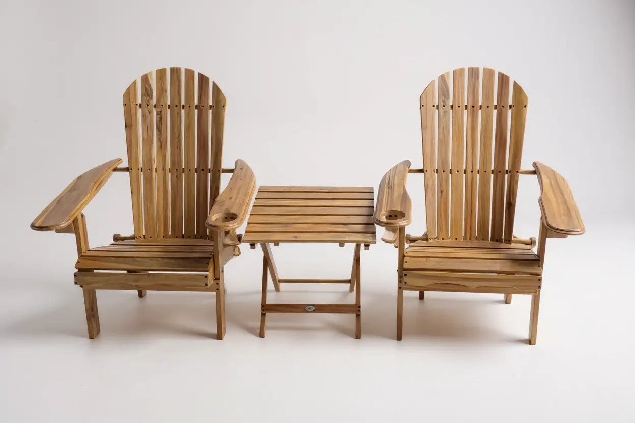 SUSU 3-Piece Adirondack Sunlounge Set Begili