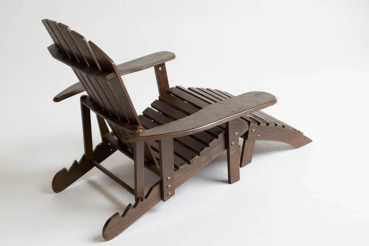 LUNA Adirondack Chair with Leg Rest Begili
