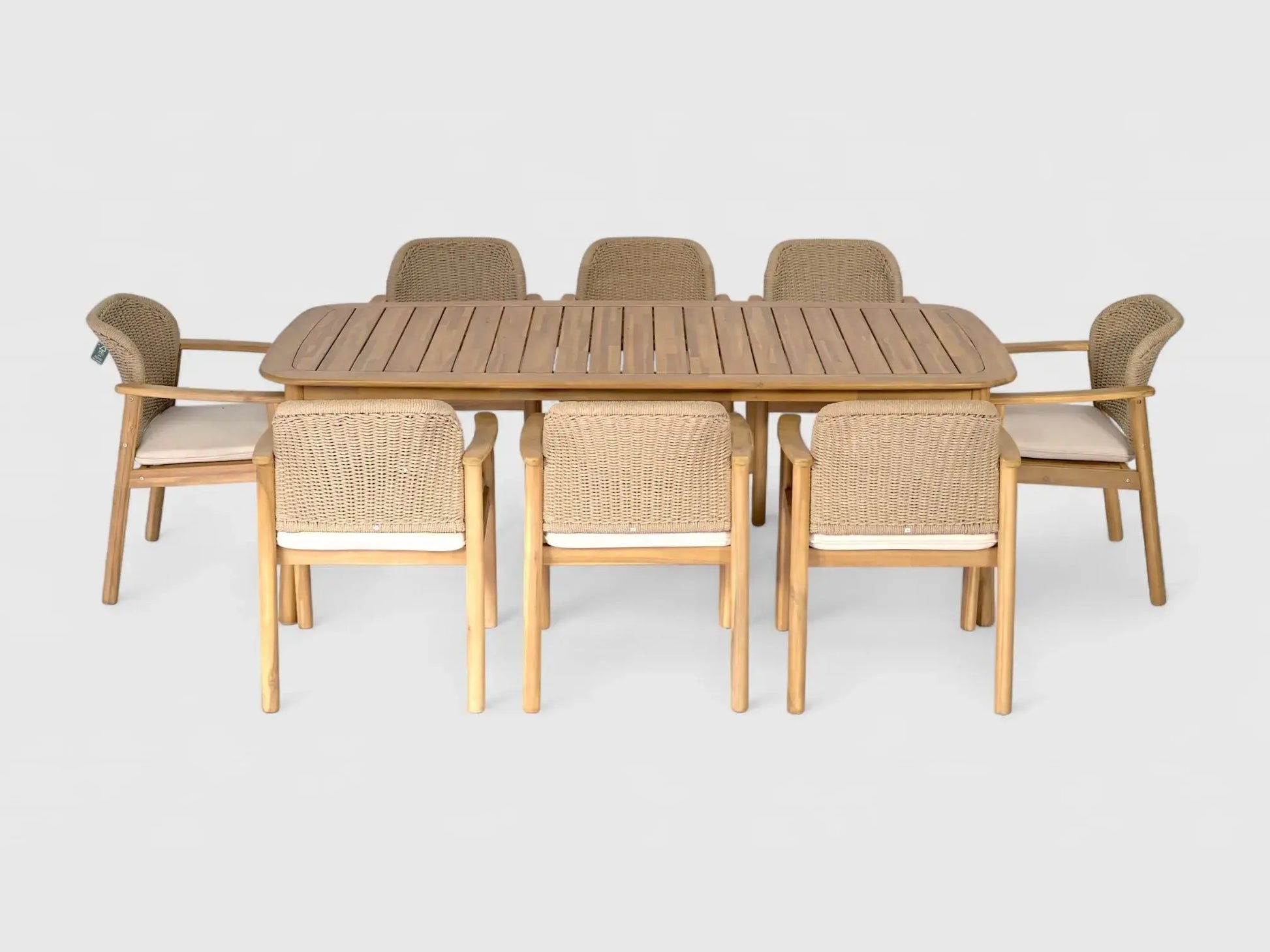 HARRY 8-Seater Outdoor Dining Set Begili