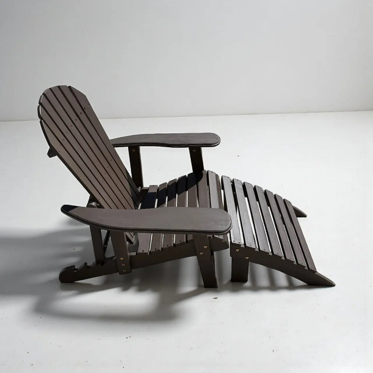 LUNA Adirondack Chair with Leg Rest Begili