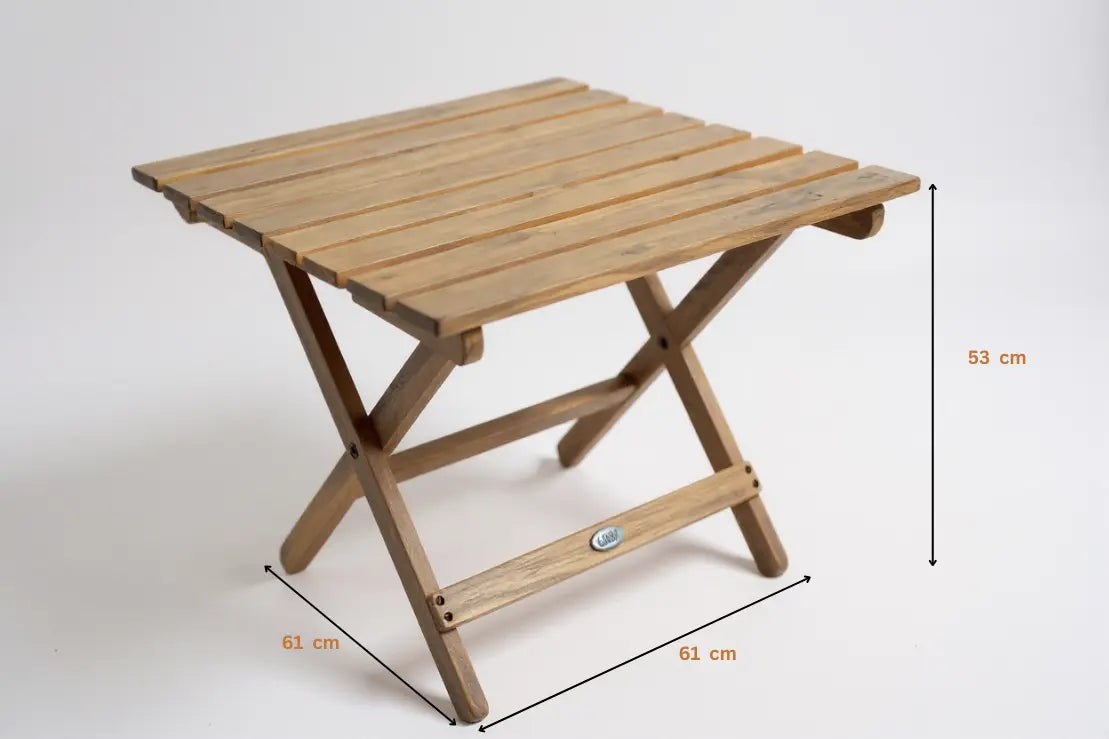 SUSU Adirondack Chair with Leg Rest and Coffee Table Begili