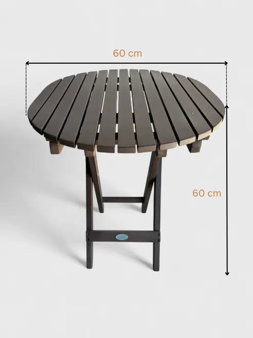 LUNA Adirondack Chair with Coffee Table Begili