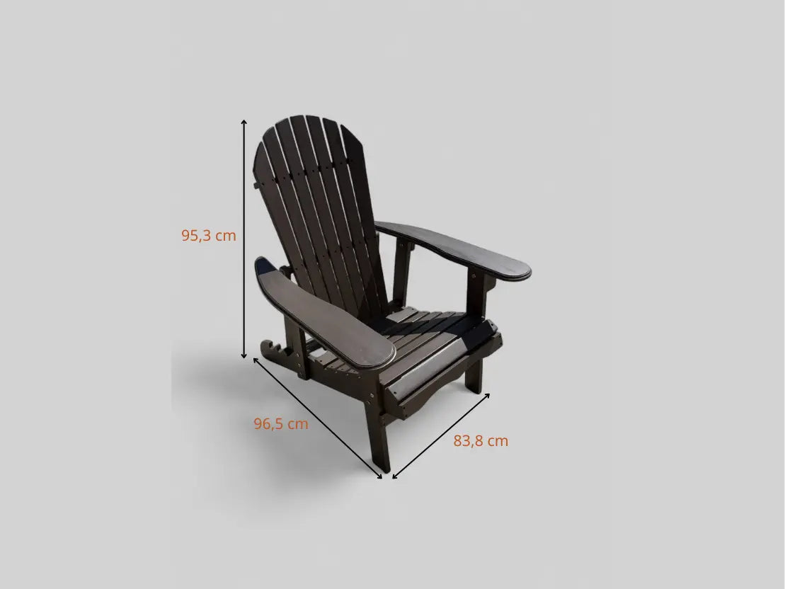 LUNA Adirondack Chair Begili