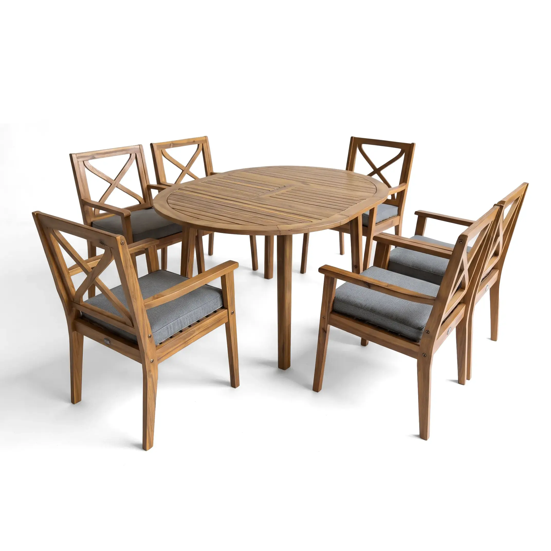CHERRY 6-Seater Outdoor Extendable Dining Set Begili