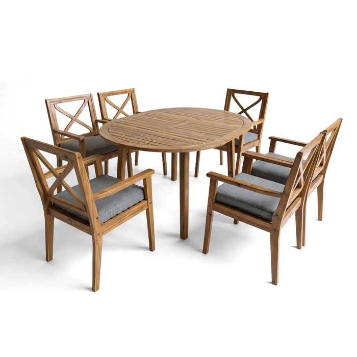 CHERRY 6-Seater Outdoor Extendable Dining Set