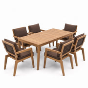 YURI 6-Seater Outdoor Dining Set Begili