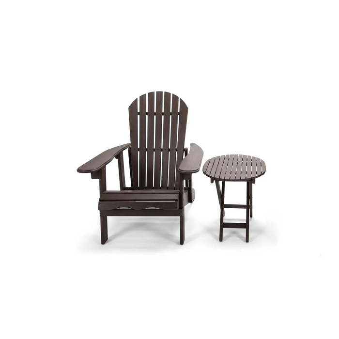 LUNA Adirondack Chair with Coffee Table