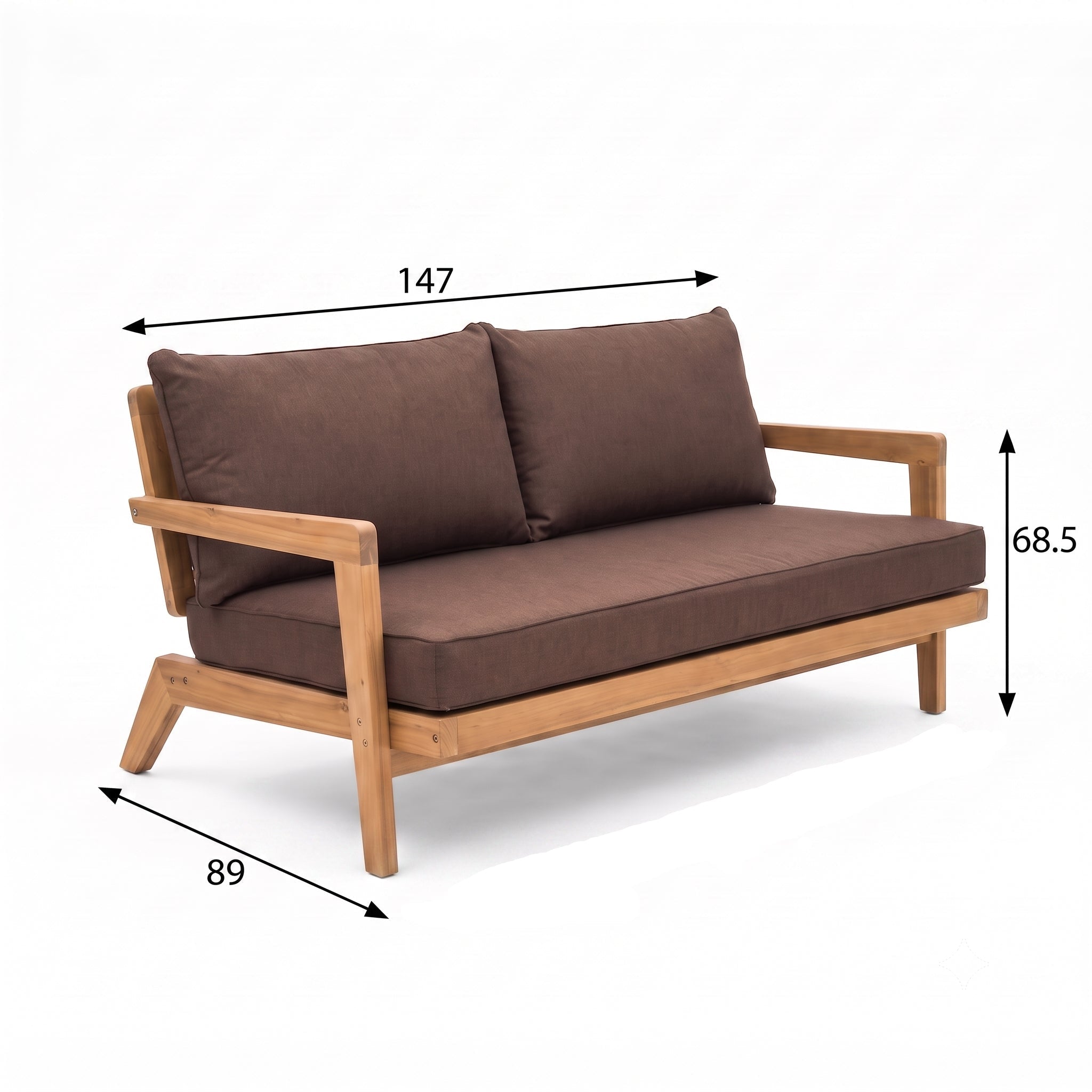 YURI 4-Seater Outdoor Lounge Set Begili