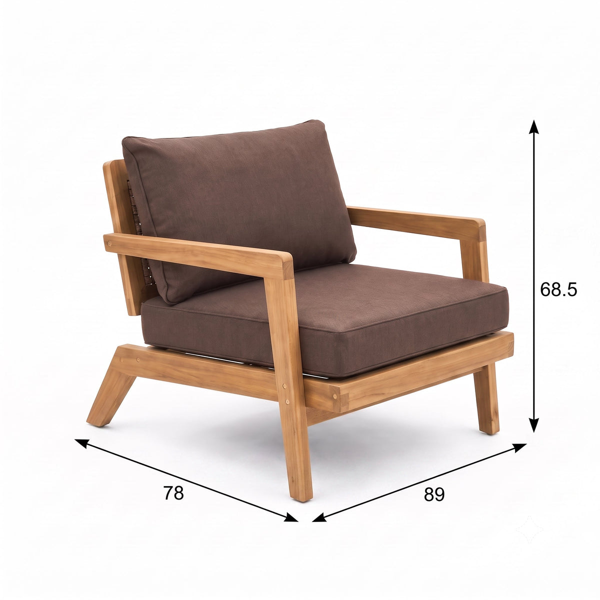 YURI 4-Seater Outdoor Lounge Set Begili