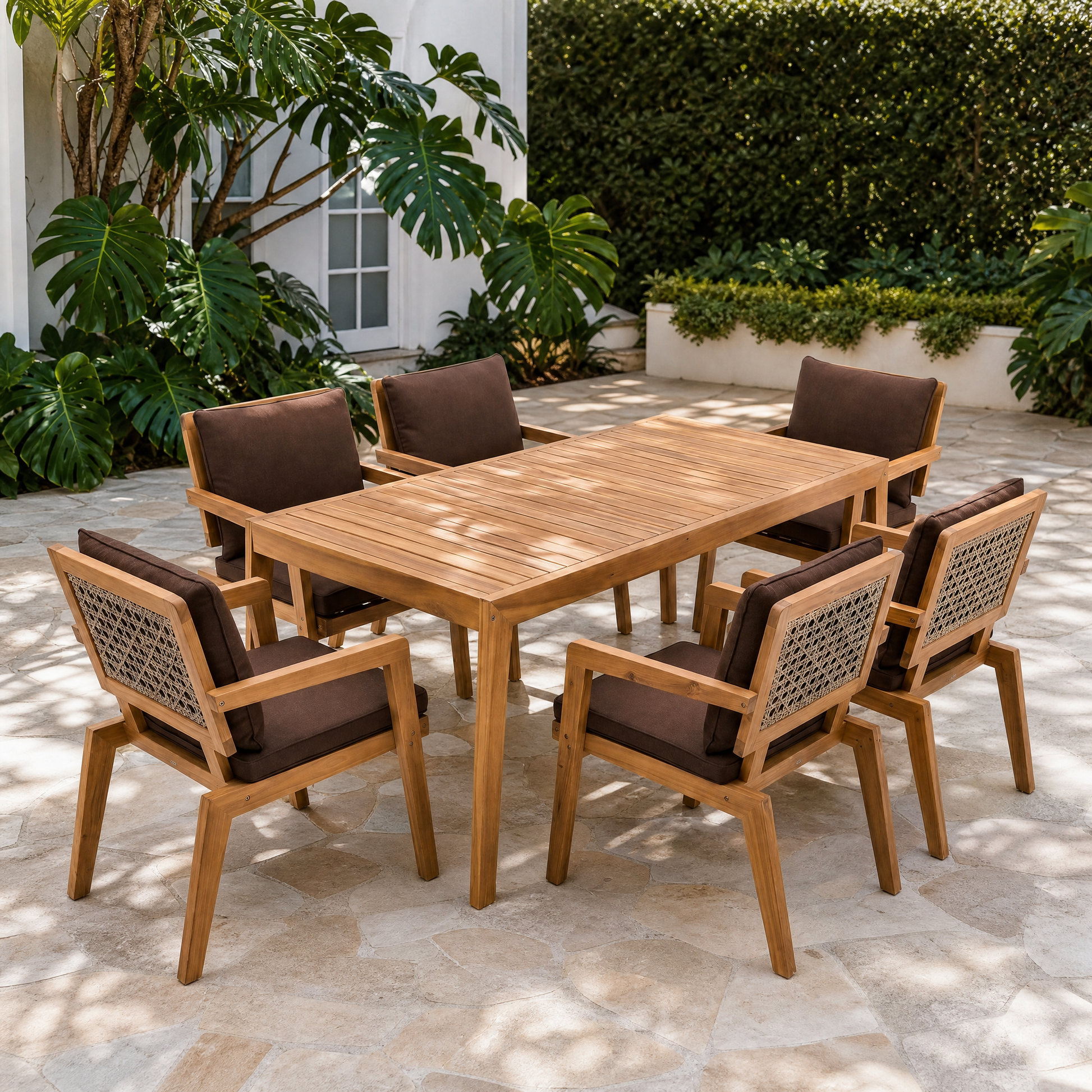 YURI 6-Seater Dining Table Begili