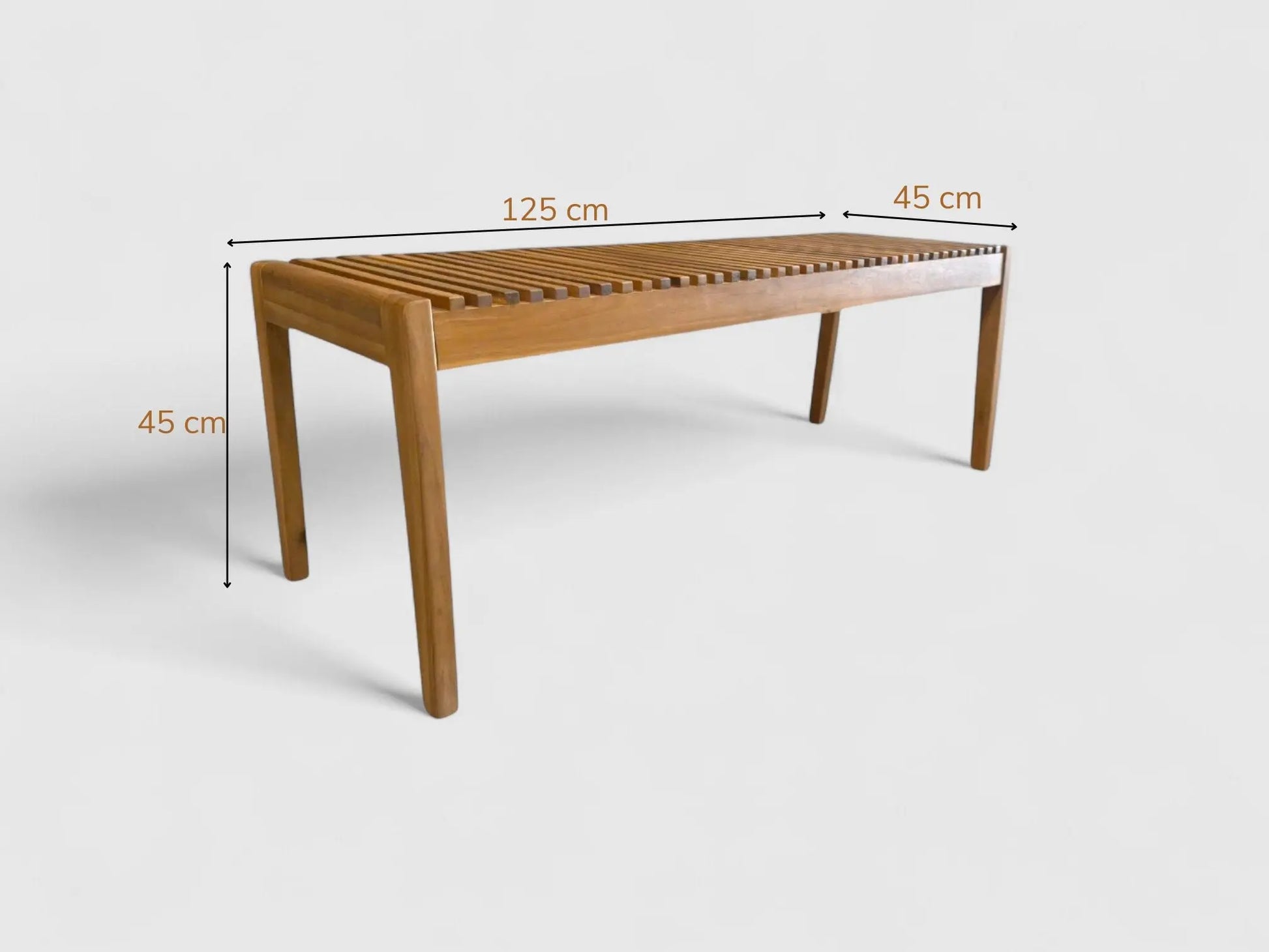LILIAN 1-Bench 4-Seater Outdoor Dining Set Begili
