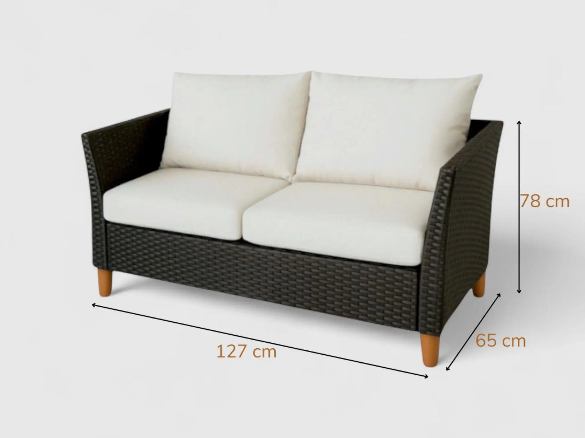 NATHAN Outdoor Sofa Set 4A Begili