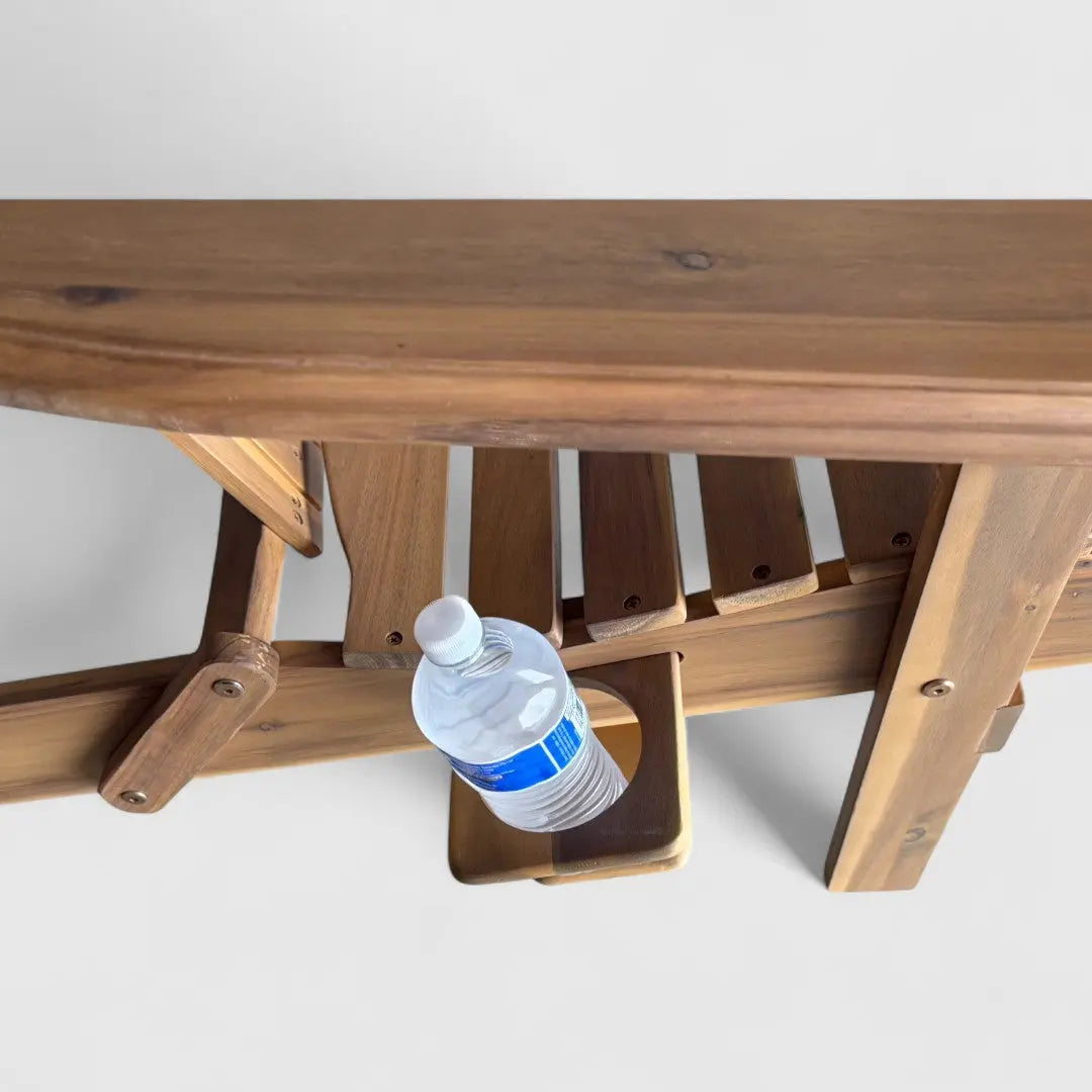 SUSU Adirondack Chair with Leg Rest Begili