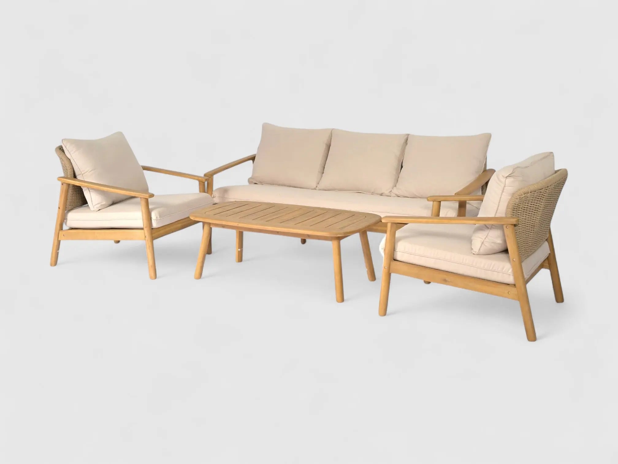 HARRY 5-Seater Outdoor Lounge Set 2 Begili