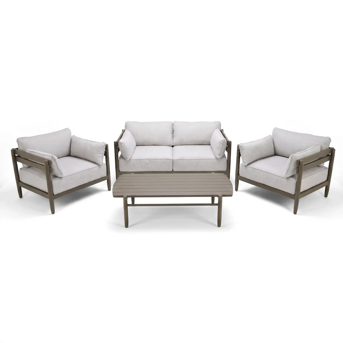 RUBY 4-Seater Outdoor Sofa Grey